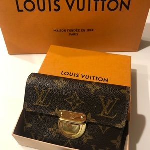 Louis Vuitton Monogram Hudson Wallet Brown - AUTH